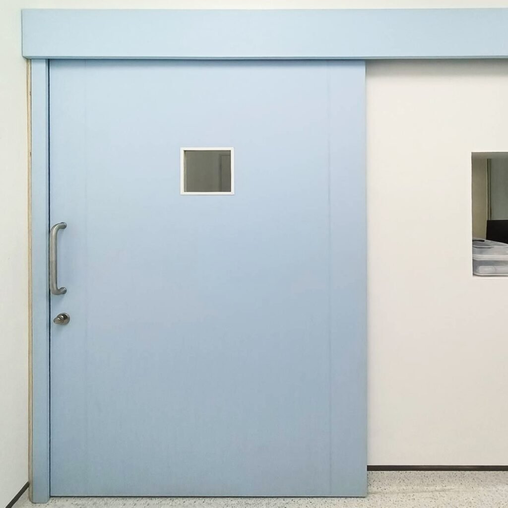 ประตูกันรังสี ห้อง X-RAY หน้างาน Animal Space Hopital