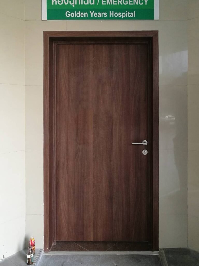 ประตูกันรังสีแบบบานเปิด