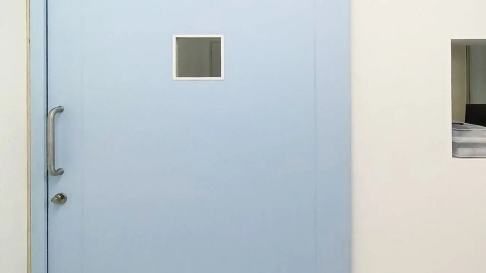 ประตูกันรังสีแบบบานเลื่อน-เปิด